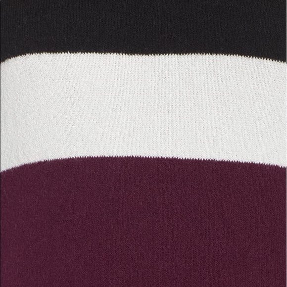 BP Striped Sweater Dress Navy Size Large NWOT - Picture 6 of 9